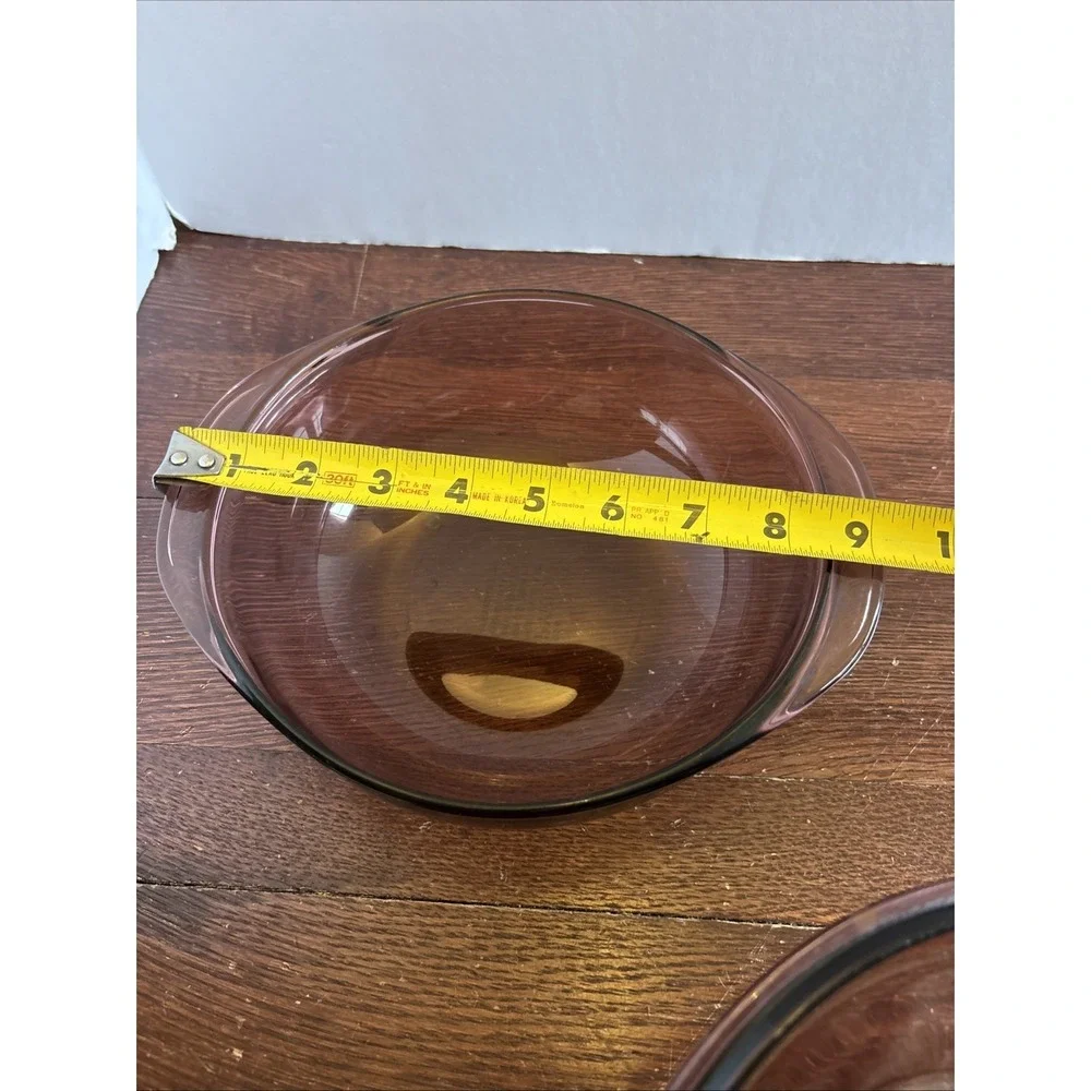 Pyrex 1.5 QT Visions Glass Cranberry 8